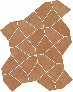 Плитка настенная Italon Terraviva Mosaico Cannella матовая